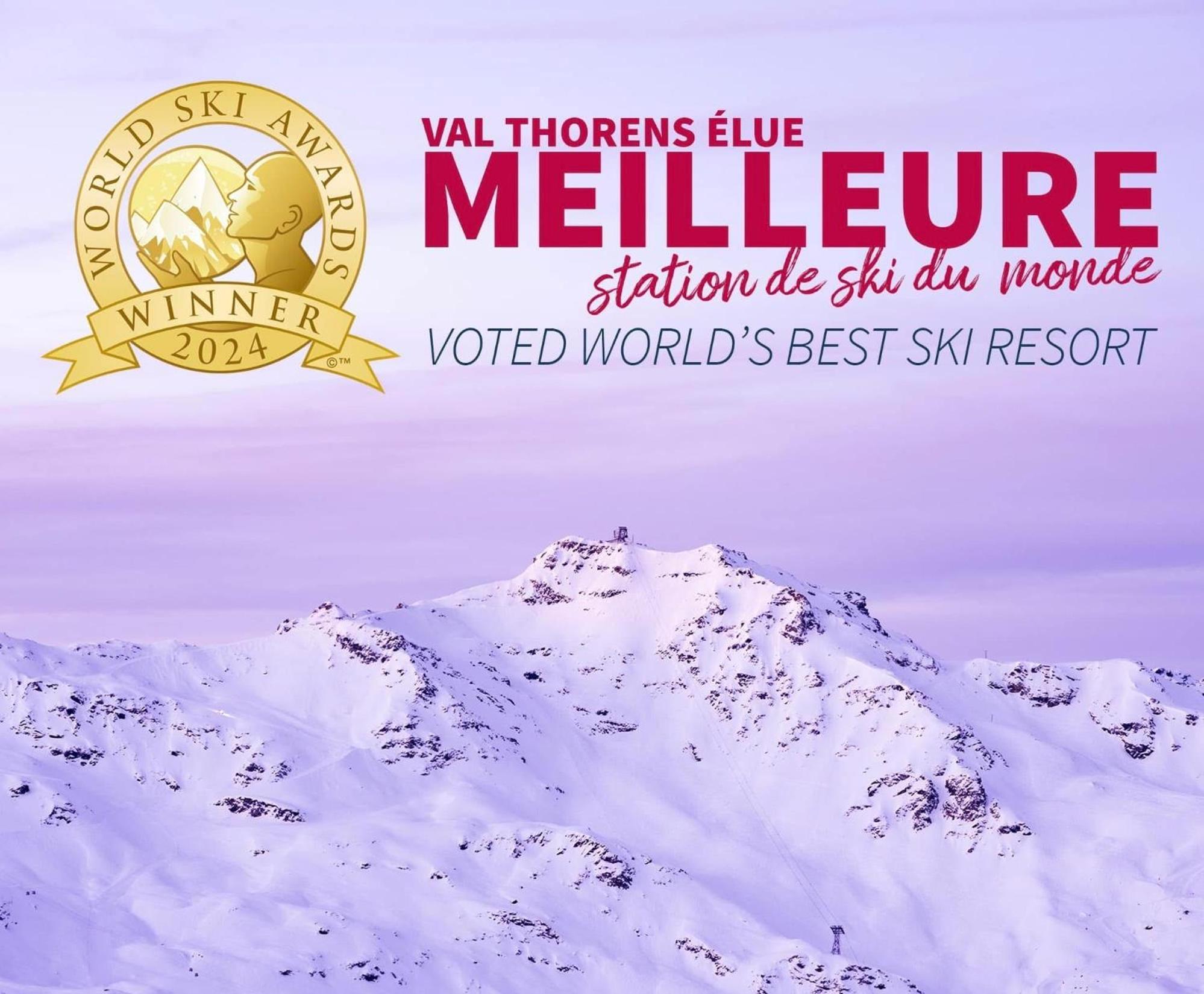 Dernier Etage Avec Vue Sur Les Montagnes Emplacement Exceptionnel Au Coeur De Val Thorens Ski Aux Pieds Prestations Incluses Luaran gambar